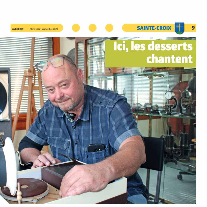 Du chocolat se déguste. Un disque s’écoute
