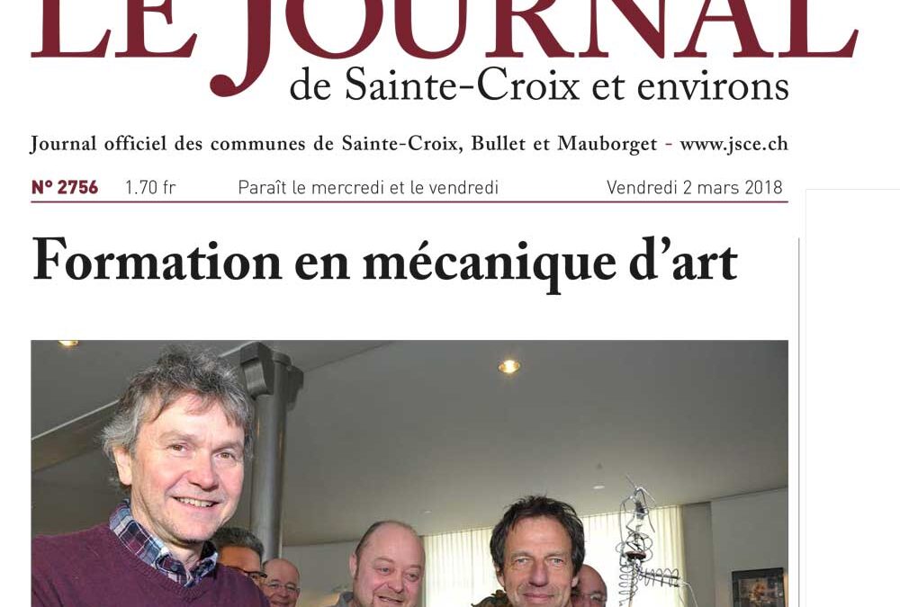 La mécanique d&rsquo;art, un patrimoine à transmettre