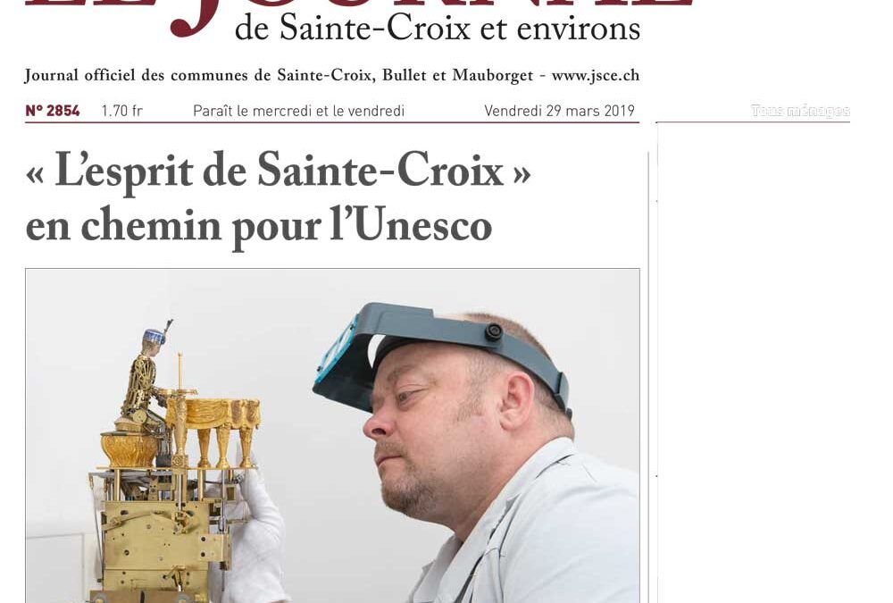 L’esprit de Sainte-Croix » en chemin pour l’Unesco