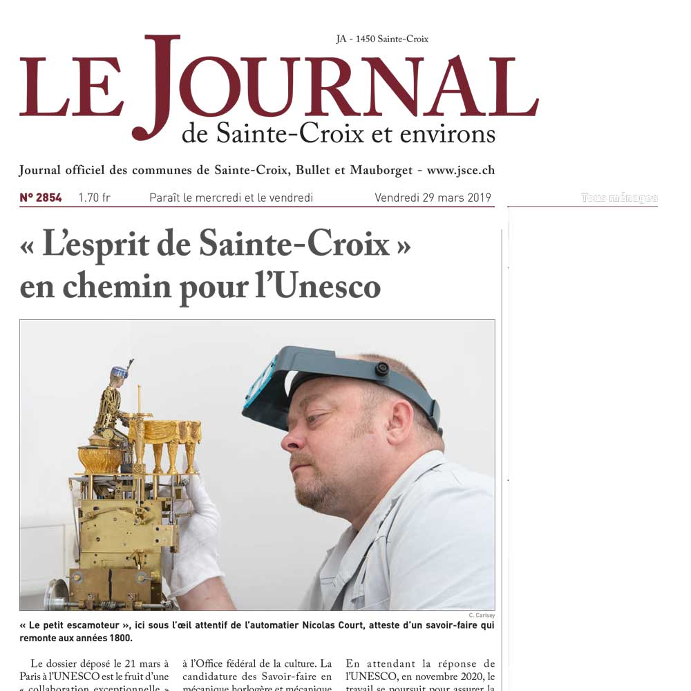 L’esprit de Sainte-Croix » en chemin pour l’Unesco