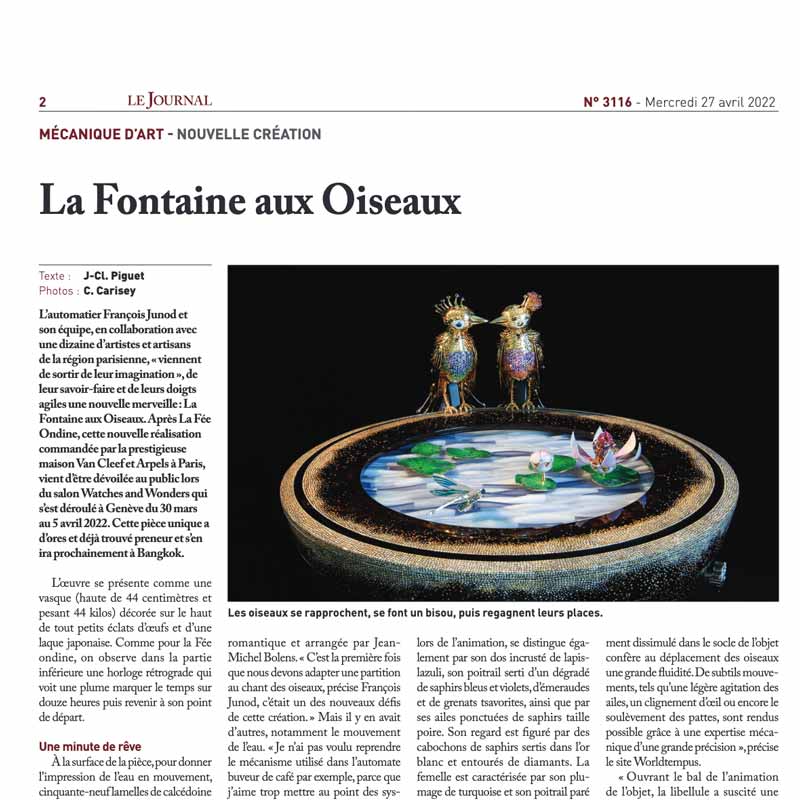 La Fontaine aux Oiseaux