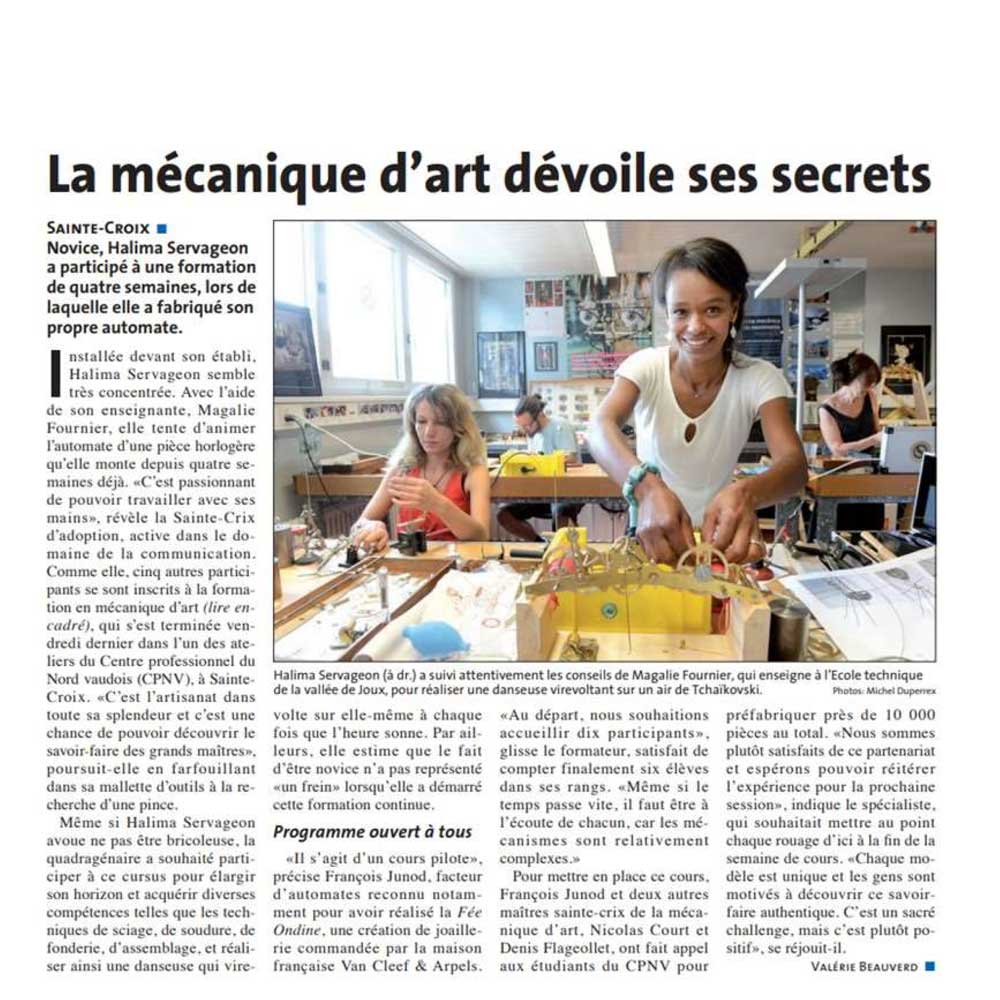 La mécanique d&rsquo;art dévoile ses secrets