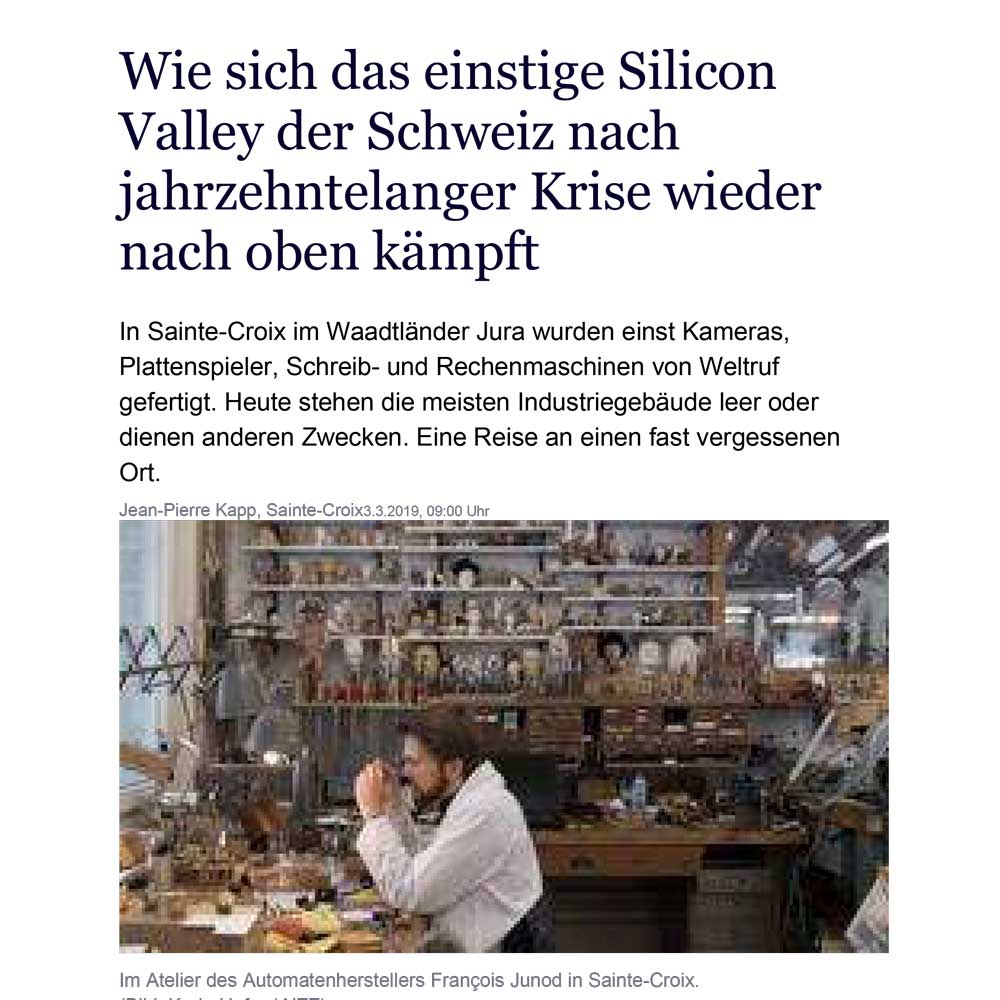 Wie sich das einstige Silicon Valley der Schweiz nach jahrzehntelanger Krise wieder nach oben kämpft