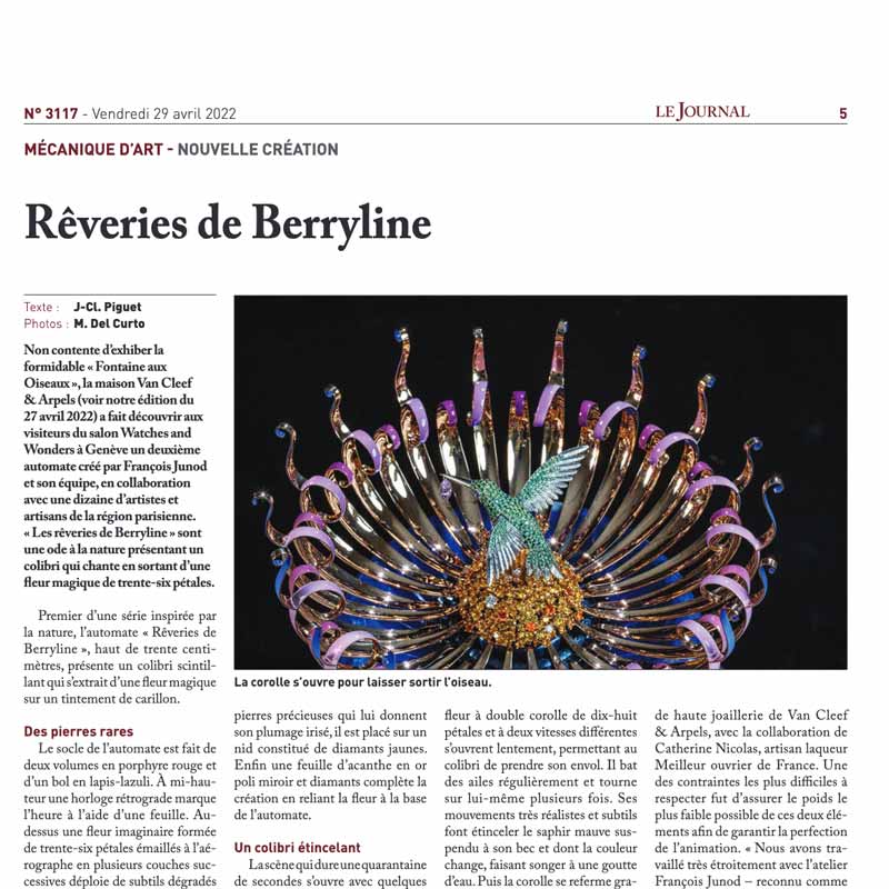 Rêveries de Berryline