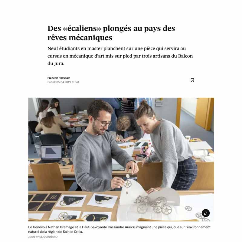Des «écaliens» plongés au pays des rêves mécaniques