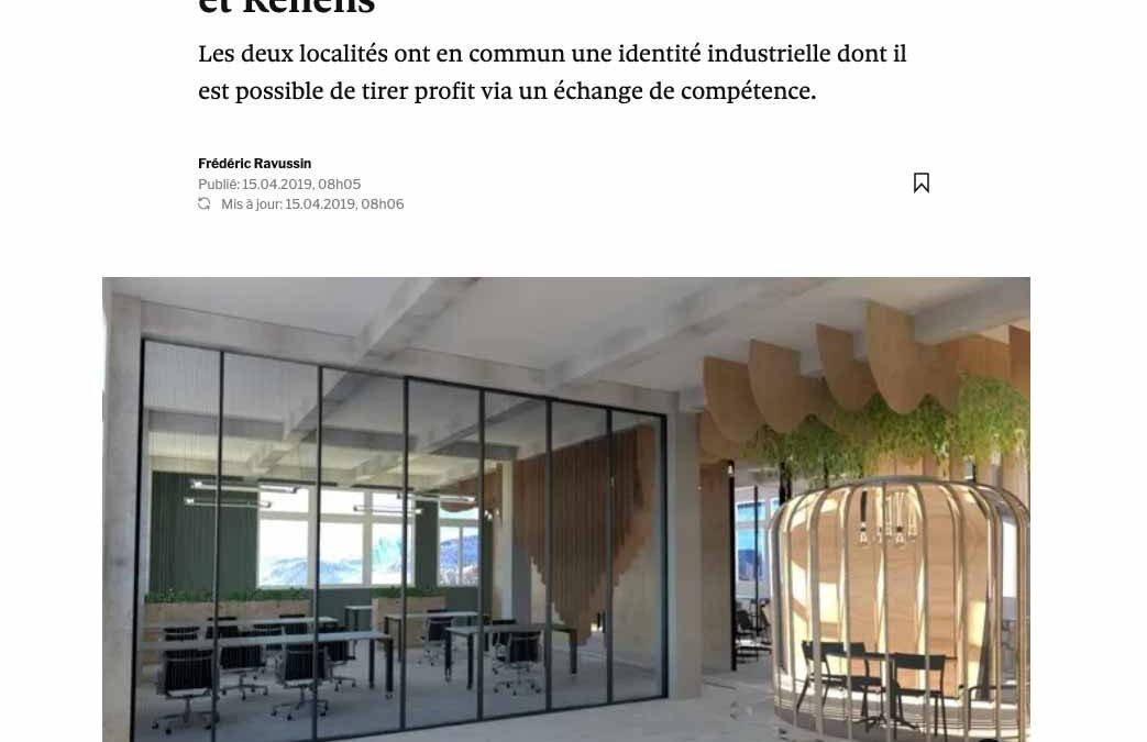 L’industrie bâtit un pont entre Ste-Croix et Renens
