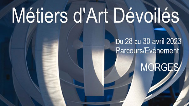 Mec-Art participe à « Métiers d’Art Dévoilés » à Morges